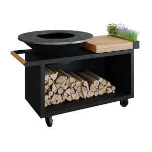 OFYR - Palenisko Island Black 100 PRO Drewno Tekowe