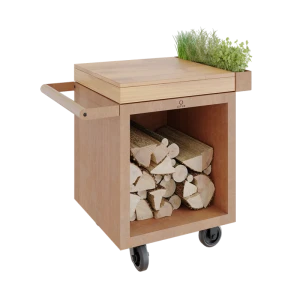 OFYR Mise en Place Table Corten 65 PRO Drewno Tekowe