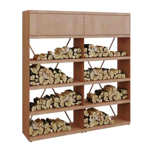 OFYR Wood Storage Corten 200