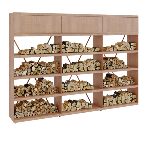 OFYR Wood Storage Corten 300
