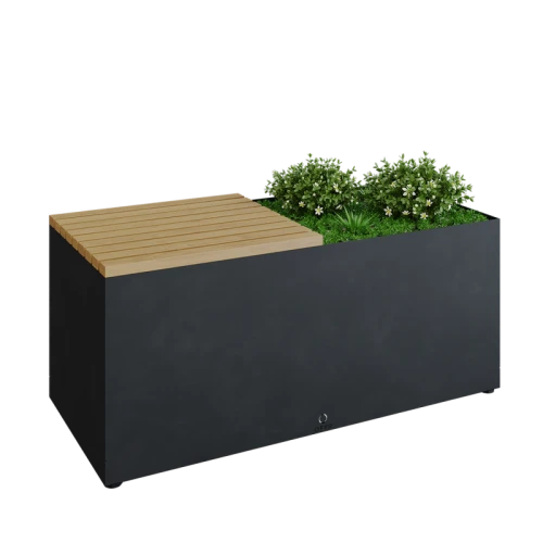 OFYR Herb Garden Bench Black