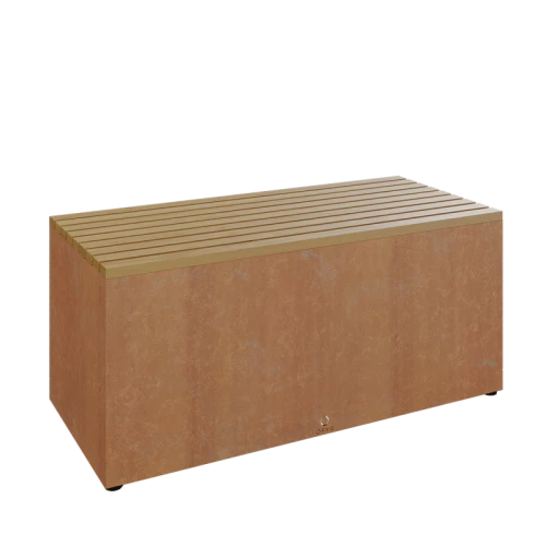 OFYR Garden Bench Corten