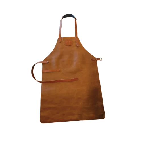 Fartuch Skórzany Brązowy