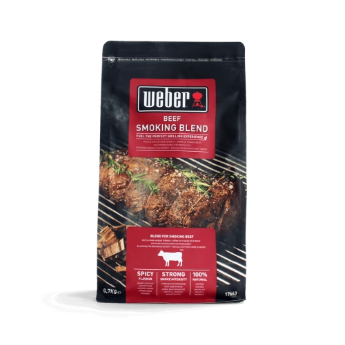 MIESZANKA ZRĘBKÓW DREWNA DO WĘDZENIA WOŁOWINY - 0.7 KG