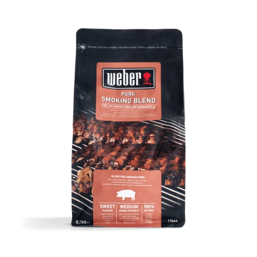 MIESZANKA ZRĘBKÓW DREWNA DO WĘDZENIA WIEPRZOWINY - 0.7 KG