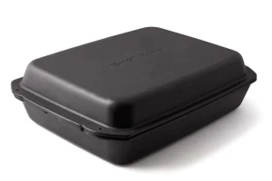 Żeliwna brytfanna z rusztem