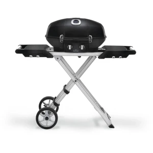 TRAVELQ™ PRO285X Przenośny grill gazowy z wózkiem nożycowym