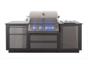 KUCHNIA ZEWNĘTRZNA OASIS™ 105, DO ZABUDOWY, SERIA 700 32 Z BOCZNYM PALNIKIEM SIZZLE ZONE™