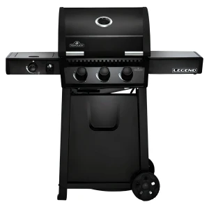 GRILL GAZOWY LEGEND 365 Z KUCHENKĄ BOCZNĄ, CZARNY