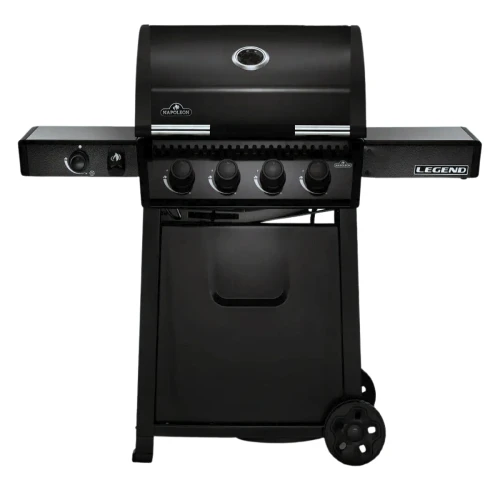 GRILL GAZOWY LEGEND 425 Z KUCHENKĄ BOCZNĄ, CZARNY