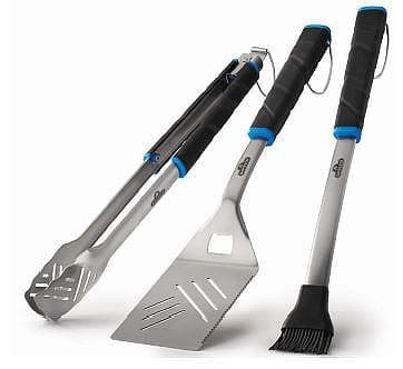 3-ELEMENTOWY ZESTAW NARZĘDZI DO GRILLOWANIA ZE STALI SZLACHETNEJ - SERIA LEGEND