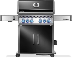 GRILL GAZOWY ROGUE PRO-S 525 Z PALNIKIEM ROŻNA I PALNIKIEM BOCZNYM SIZZLE ZONE, CZARNY