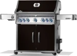 GRILL GAZOWY ROGUE PRO-S 625 Z PALNIKIEM ROŻNA I PALNIKIEM BOCZNYM SIZZLE ZONE, CZARNY