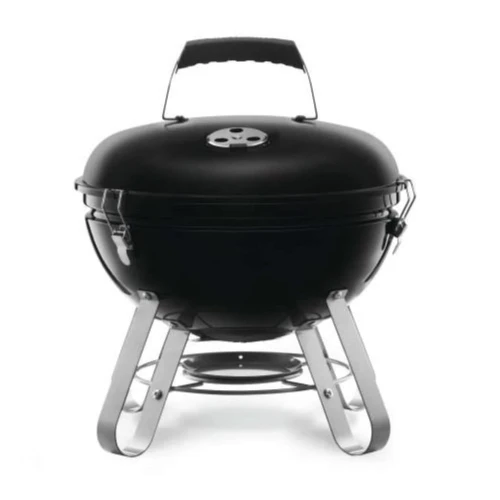 GRILL WĘGLOWY, PRZENOŚNY CHARCOAL KETTLE, CZARNY