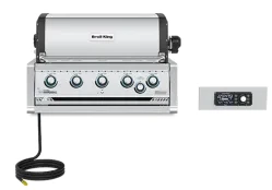 GRILL GAZOWY IMPERIAL QS 570 BI DO ZABUDOWY NA GAZ ZIEMNY