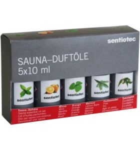 Zestaw olejków do sauny Sentiotec 5x10 ml