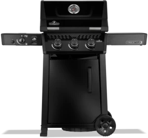 Freestyle® 365 Grill gazowy z palnikiem bocznym Sizzle Zone™, Czarny