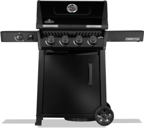 Freestyle® 425 Grill gazowy z kuchenką boczną, Czarny
