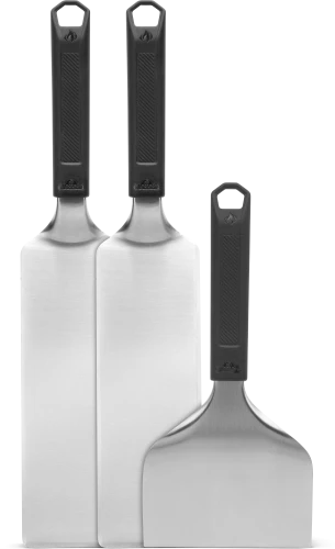 Zestaw 3 szpatuł do plyty grillowej / planchy