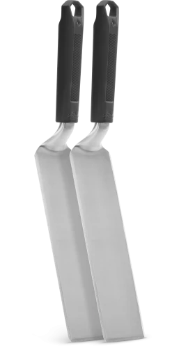 Zestaw 2 szpatuł do plyty grillowej / planchy